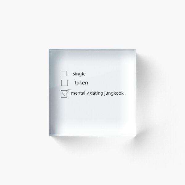 Item preview, Mentally dating jungkook designed and sold by chinnu772.