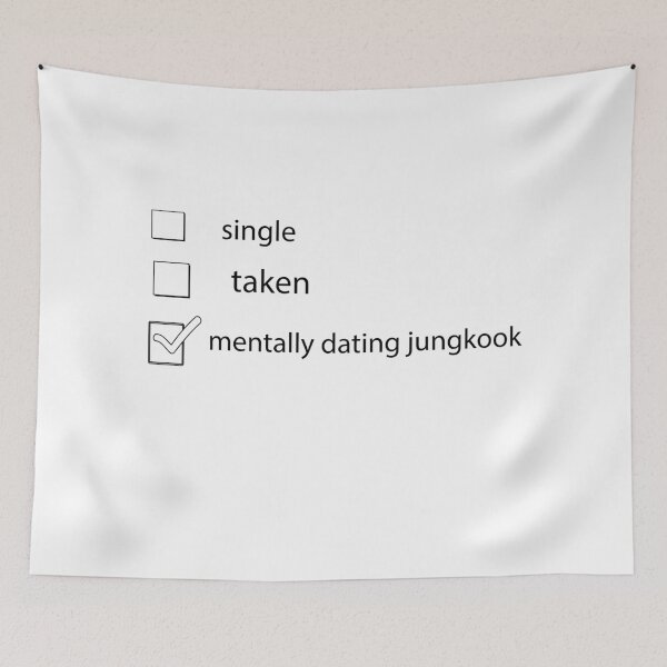 Item preview, Mentally dating jungkook designed and sold by chinnu772.