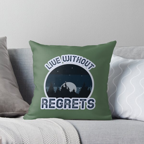 Item preview, Live Without Regrets designed and sold by jaslee125.