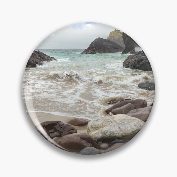 Item preview, Painterly image of Kynance Cove, Cornwall designed and sold by andrewroland.