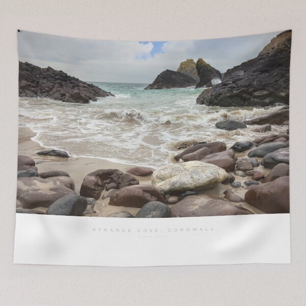 Item preview, Painterly image of Kynance Cove, Cornwall designed and sold by andrewroland.