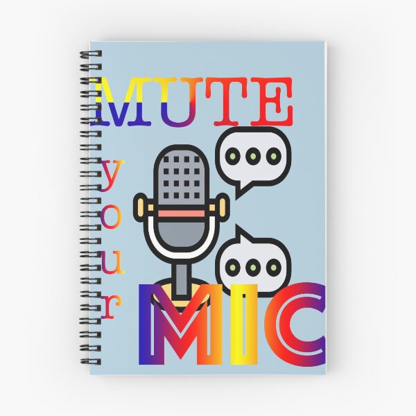 Item preview, Mute Your Mic designed and sold by PupnkittyMania ⭐⭐⭐⭐⭐.