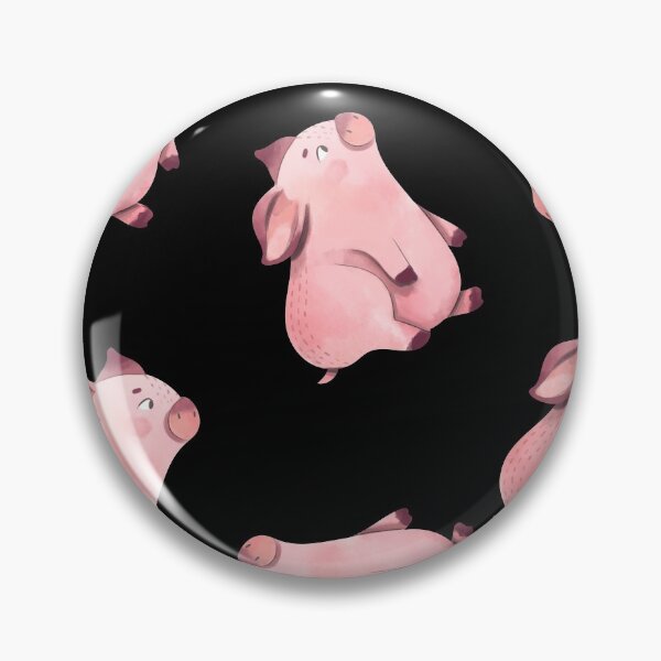 Item preview, Pink Pig Patterns designed and sold by AnnaAndVibes.