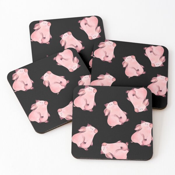 Item preview, Pink Pig Patterns designed and sold by AnnaAndVibes.