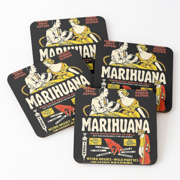 Item preview, Anti Weed Art-Marihuana Marijuana Weed Propaganda designed and sold by marciamulkey21.