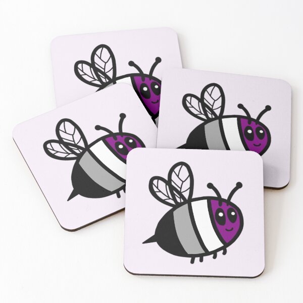 Item preview, Asexuali-bee designed and sold by JolineCreations.