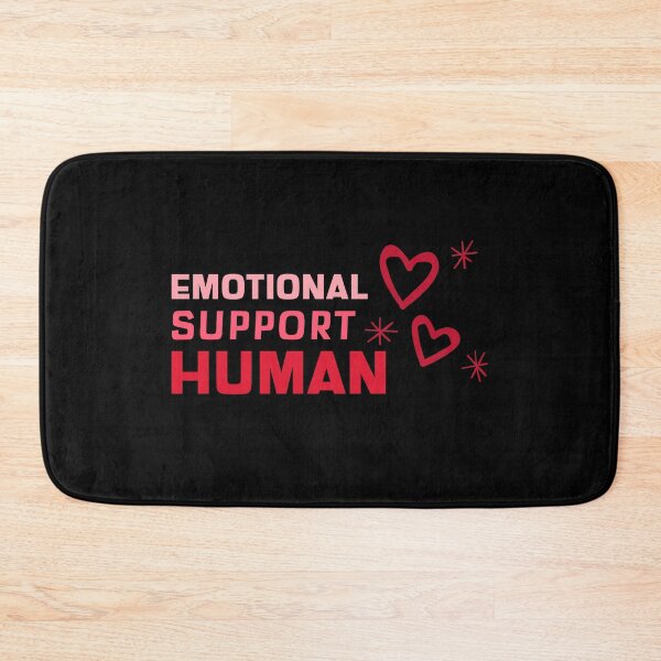 Item preview, Emotional Support Human Hearts Red designed and sold by jacks-tees.