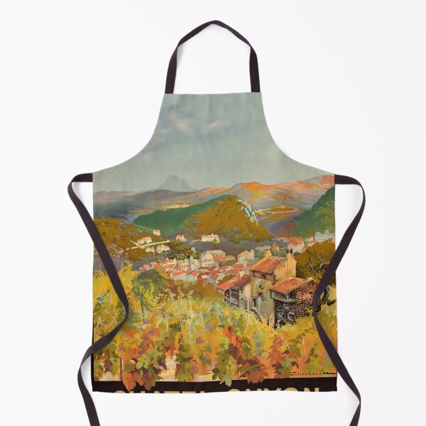 Item preview, Chatel Guyon retro poster designed and sold by CorasPosters.
