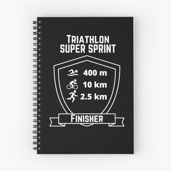 Item preview, Triathlon Super Sprint Finisher Icon Design designed and sold by shopbikeshirt.
