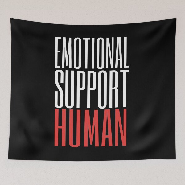 Item preview, Emotional Support Human Big Caps designed and sold by jacks-tees.