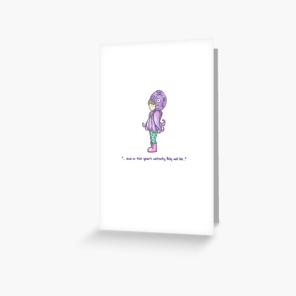 Item preview, Nativity Doodle - Billy the Octopus designed and sold by Chara Jackson Illustrations.