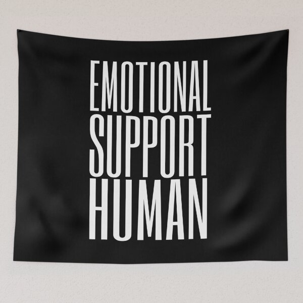 Item preview, Emotional Support Human Big Caps designed and sold by jacks-tees.