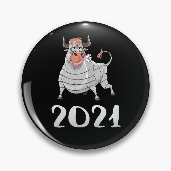 Item preview, Funny Grey Ox With A Flower New Year 2021 Chinese Zodiac Animal Ox Cool Gift designed and sold by FunnySunny T-Shirts.