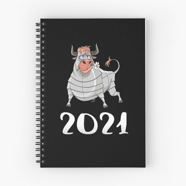 Item preview, Funny Grey Ox With A Flower New Year 2021 Chinese Zodiac Animal Ox Cool Gift designed and sold by FunnySunny T-Shirts.