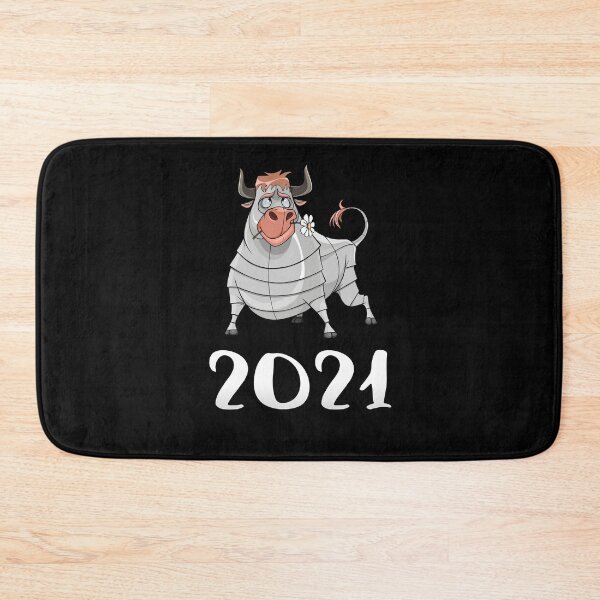 Item preview, Funny Grey Ox With A Flower New Year 2021 Chinese Zodiac Animal Ox Cool Gift designed and sold by FunnySunny T-Shirts.