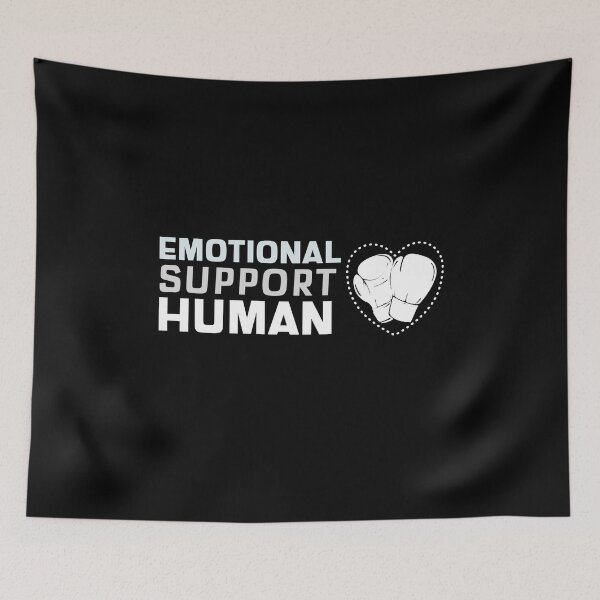Item preview, Emotional Support Human Boxing Gloves designed and sold by jacks-tees.