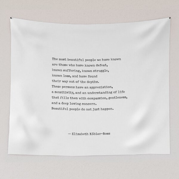 Item preview, The most beautiful people we have known are those who have known defeat,  designed and sold by corbrand.