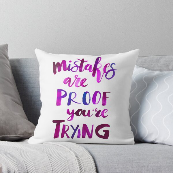 Item preview, Mistakes are proof you're trying designed and sold by JolineCreations.