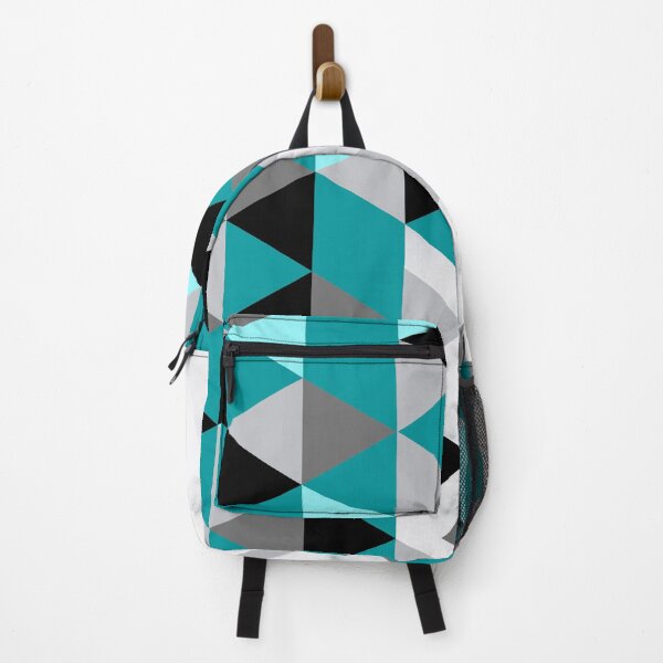 Artikelvorschau, Preppy Minimalist White Marble Black Blue Teal Geometrisch entworfen und verkauft von IamTrending.