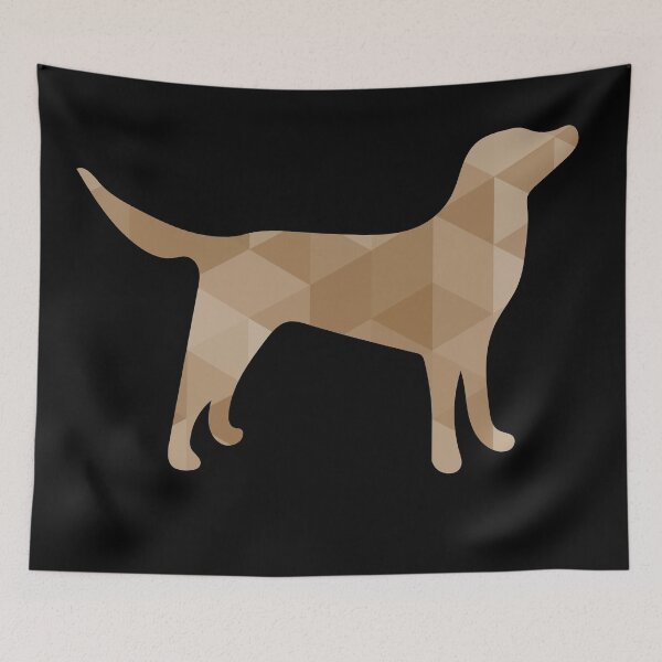 Item preview, Golden retriever poly art designed and sold by OkeyDoggie.