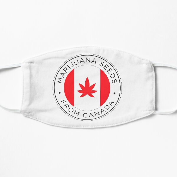 marijuana seeds from canada Flat Mask