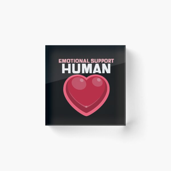 Item preview, Emotional Support Human Heart designed and sold by jacks-tees.