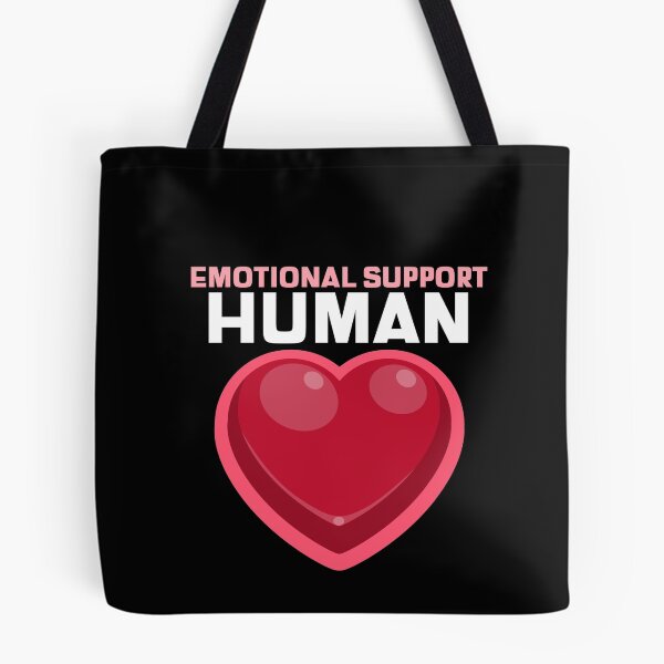 Item preview, Emotional Support Human Heart designed and sold by jacks-tees.
