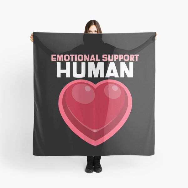 Item preview, Emotional Support Human Heart designed and sold by jacks-tees.