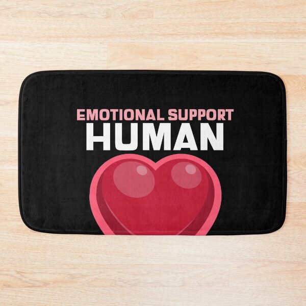 Item preview, Emotional Support Human Heart designed and sold by jacks-tees.