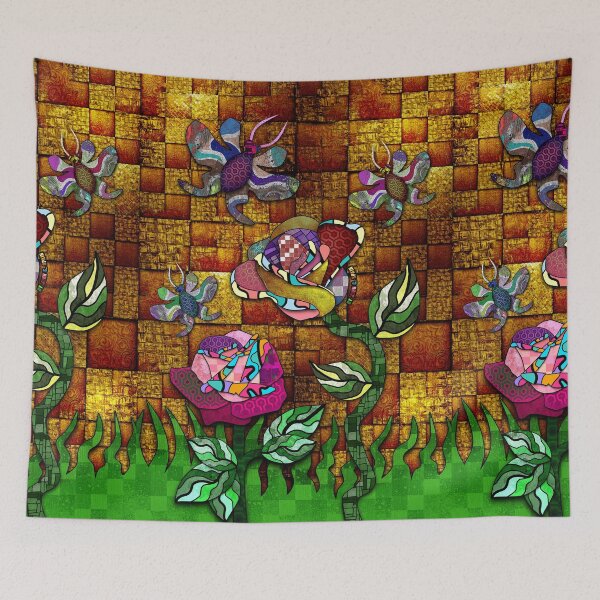Item preview, Butterflies and Roses  designed and sold by johnspainart.