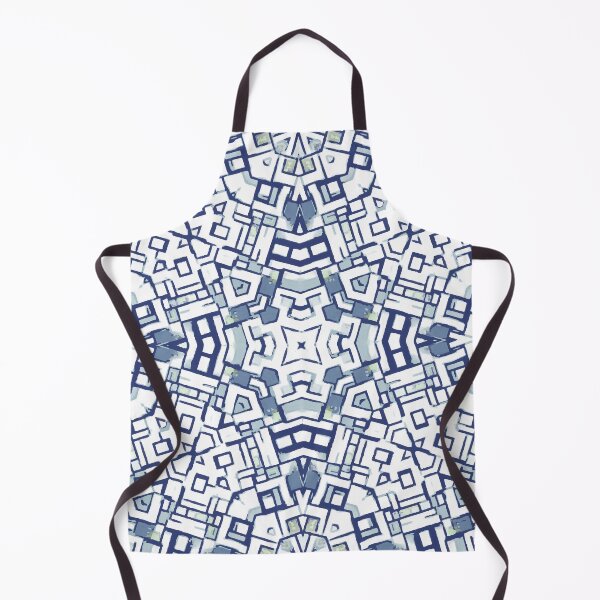Item preview, Blue architect line star art mandala designed and sold by anzus13carlett.