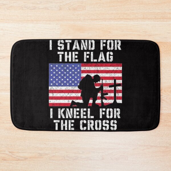 Item preview, I Stand for The Flag I Kneel for The Cross designed and sold by KKMade001.