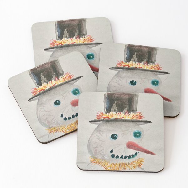 Item preview, Snowman painting  designed and sold by Mikartmilo.