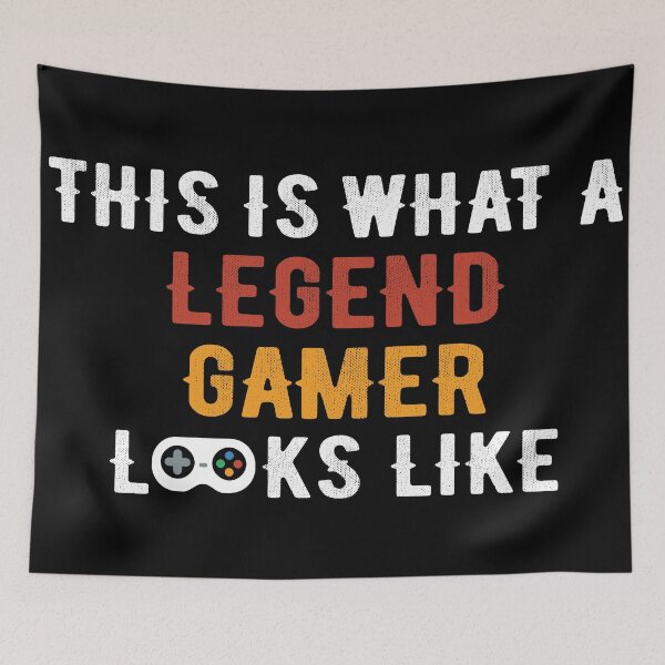 Item preview, This Is What A Legend Gamer Looks Like designed and sold by mdnrsakib.