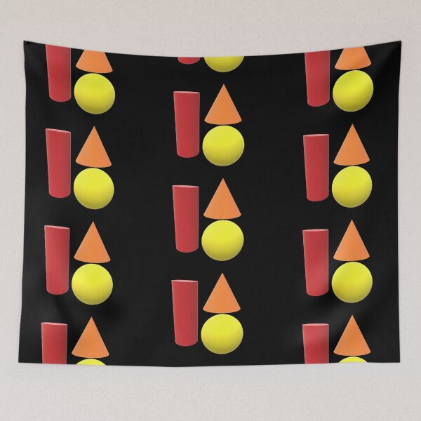 Item preview, Colorful abstract pattern Geometric still life  designed and sold by Tanja Dianova.