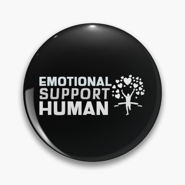 Item preview, Emotional Support Human Open Heart designed and sold by jacks-tees.