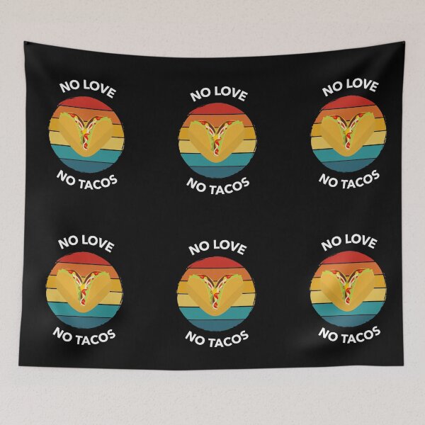 Item preview, no love no tacos designed and sold by joshua pierre.