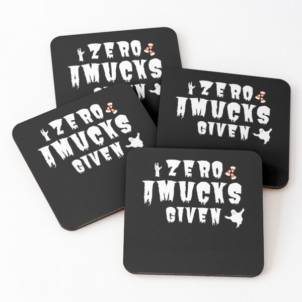 Item preview, Zero Amucks Given designed and sold by Jajulile.