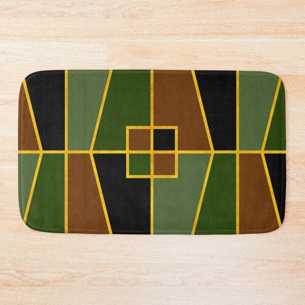 Item preview, Color Block_Copse Green Gold designed and sold by miavaldez.