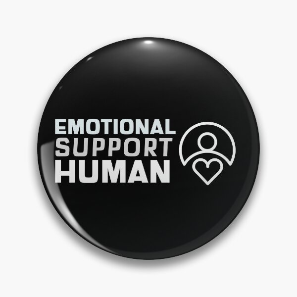 Item preview, Emotional Support Human Heart Icon designed and sold by jacks-tees.