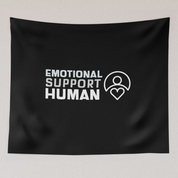 Item preview, Emotional Support Human Heart Icon designed and sold by jacks-tees.