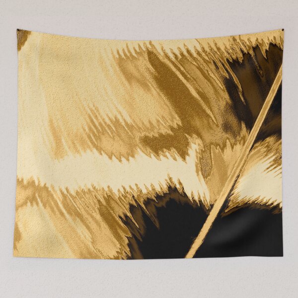 Item preview, Stylish golden feather designed and sold by SulkaCreative.