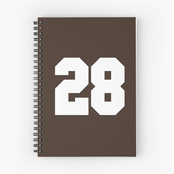 Item preview, 28 Number Cleveland Sports Twenty-Eight Brown Jersey designed and sold by HelloFromAja.