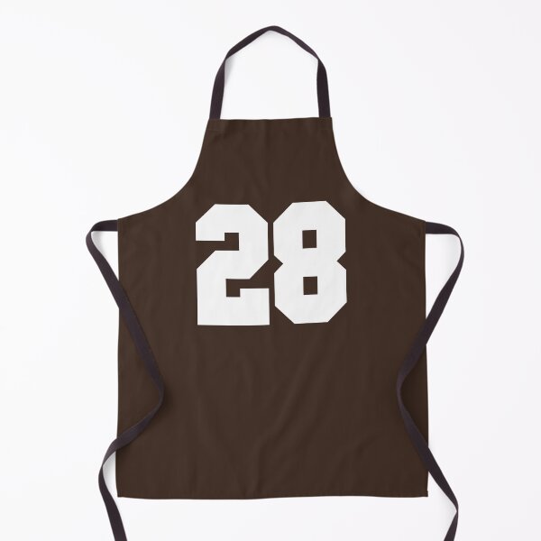 Item preview, 28 Number Cleveland Sports Twenty-Eight Brown Jersey designed and sold by HelloFromAja.