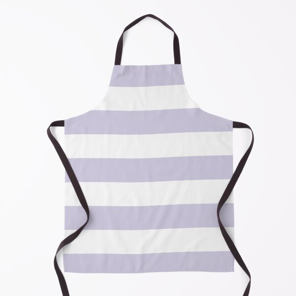 Item preview, Medium LILAC and WHITE Horizontal STRIPES designed and sold by RachelMacht.