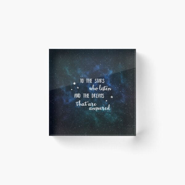 Item preview, To the stars who listen and the dreams that are answered - 2 designed and sold by Ranp.