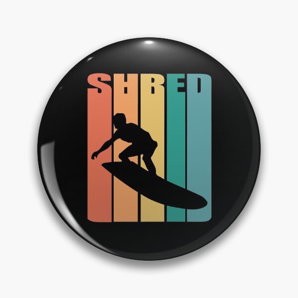 Item preview,  Retro 70s, longboard, hang ten surfing shirt designed and sold by DamnCoolStuff.