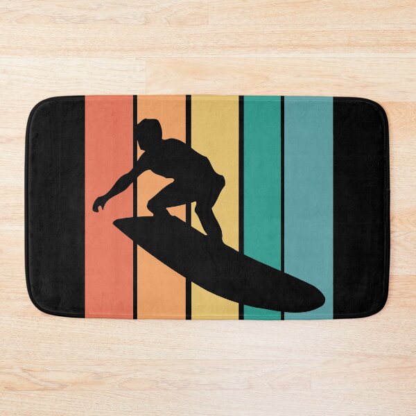 Item preview,  Retro 70s, longboard, hang ten surfing shirt designed and sold by DamnCoolStuff.