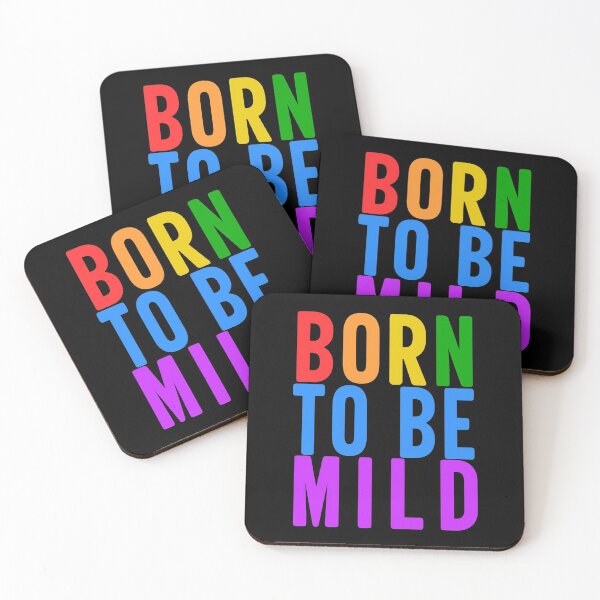Item preview, Born to be mild LGBT Rainbow Gay Pride designed and sold by aronia.