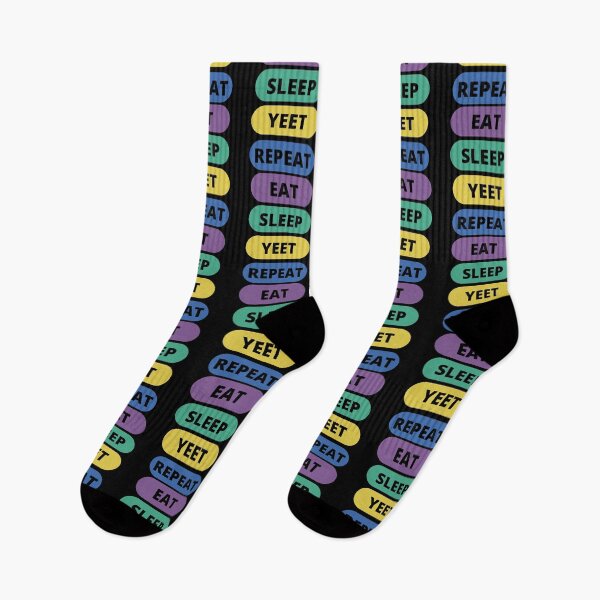 Item preview, Eat Sleep Yeet Repeat designed and sold by vibrantyy.